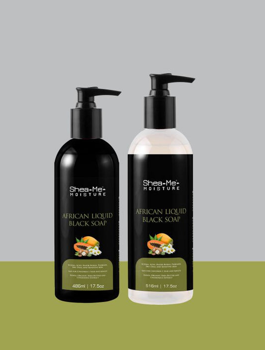 Liquid African Black Soap