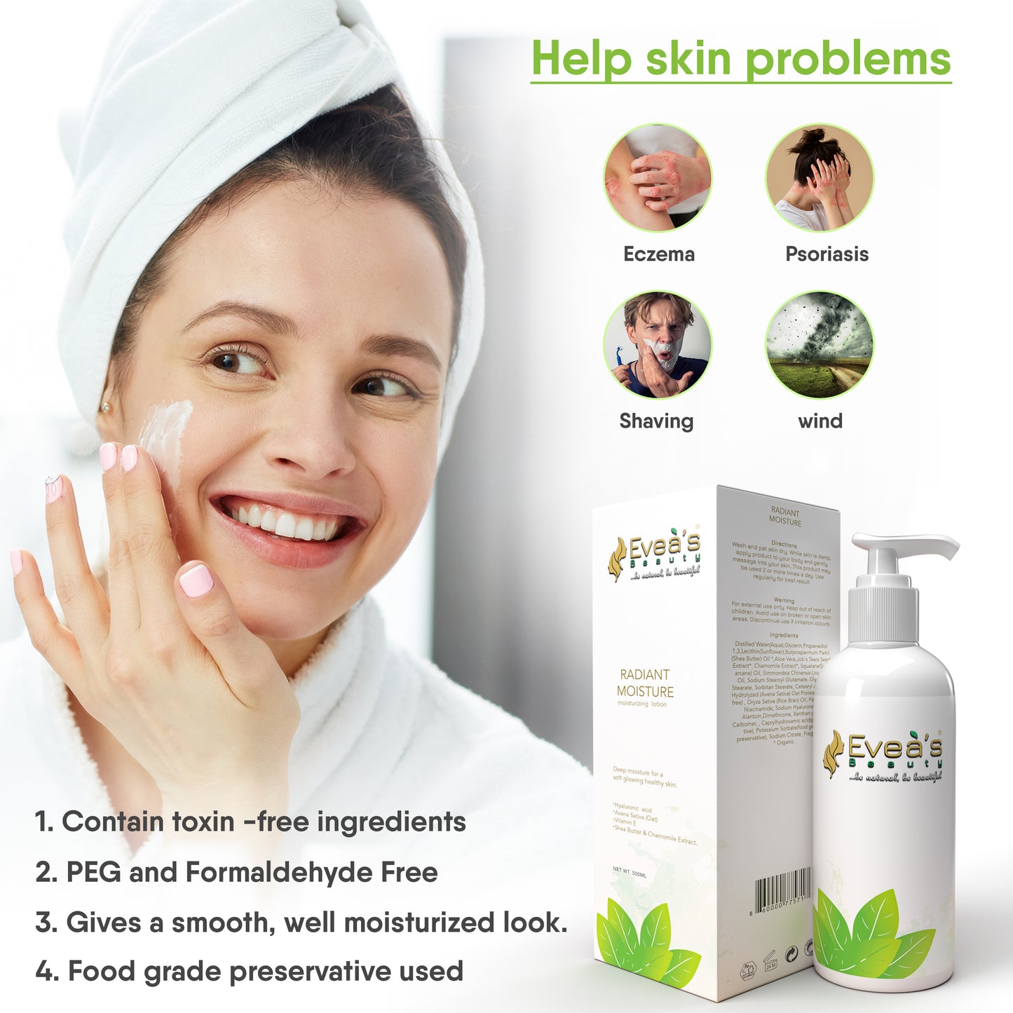 Radiant Moisture-Moisturizing lotion