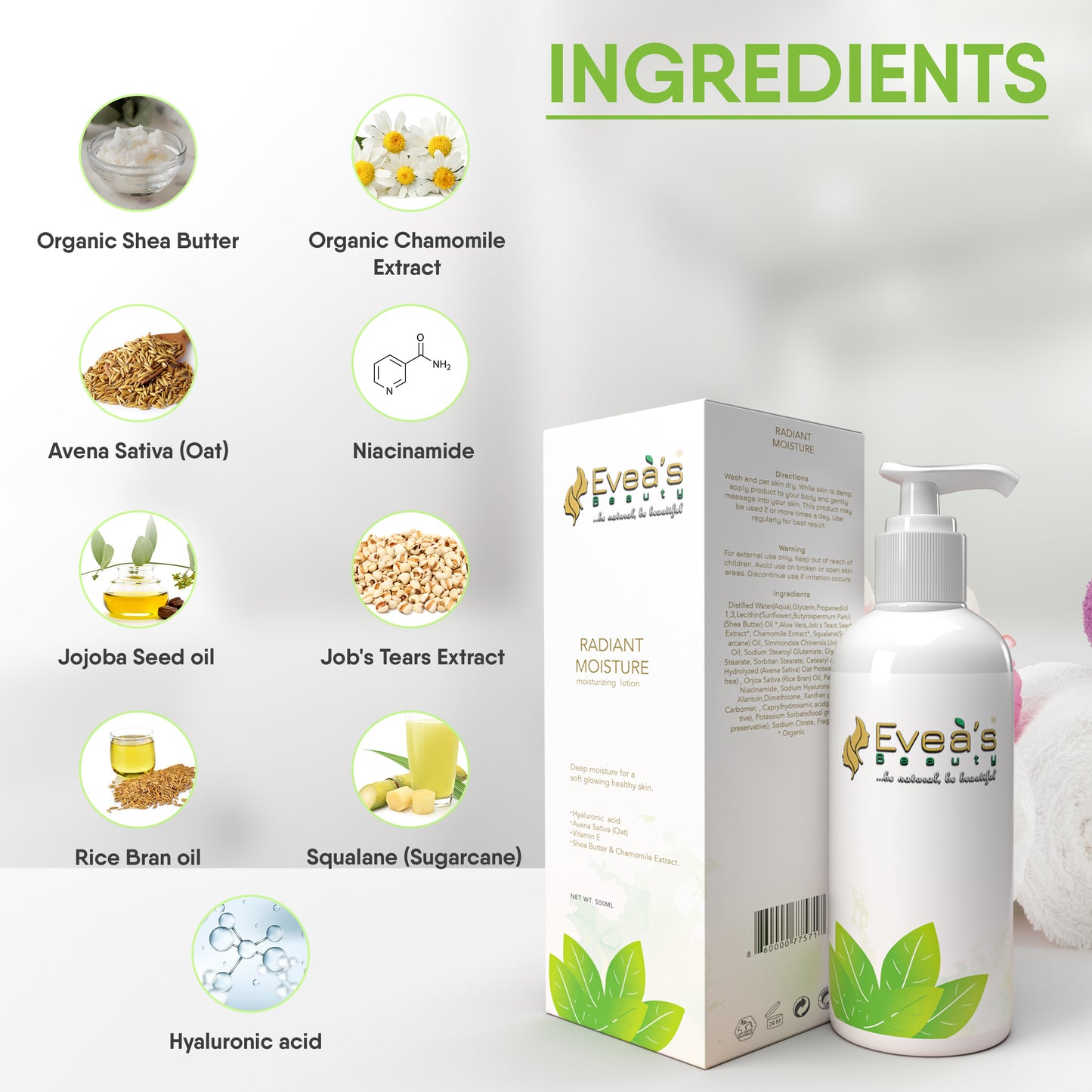 Radiant Moisture-Moisturizing lotion