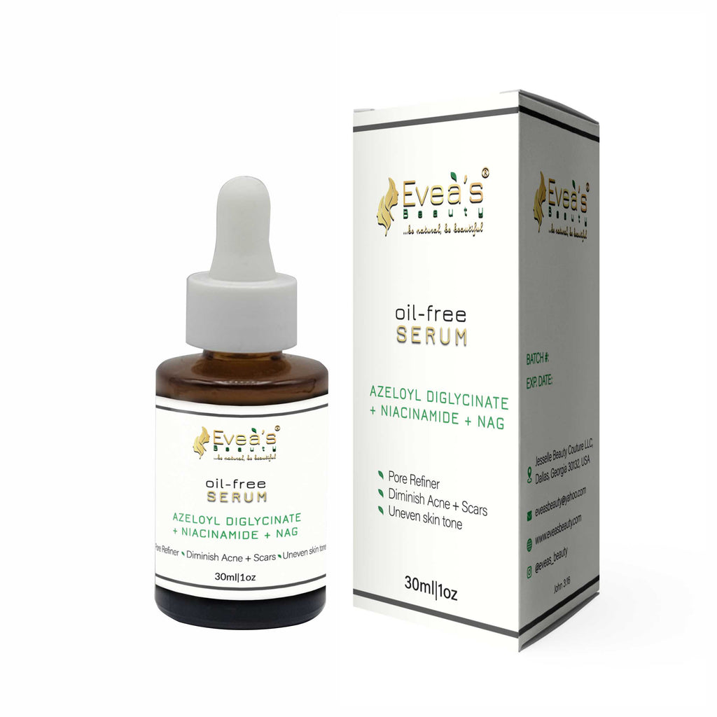 Azelaic Niacinamide Face Serum for Acne spots and pimples - www.eveasbeauty.com