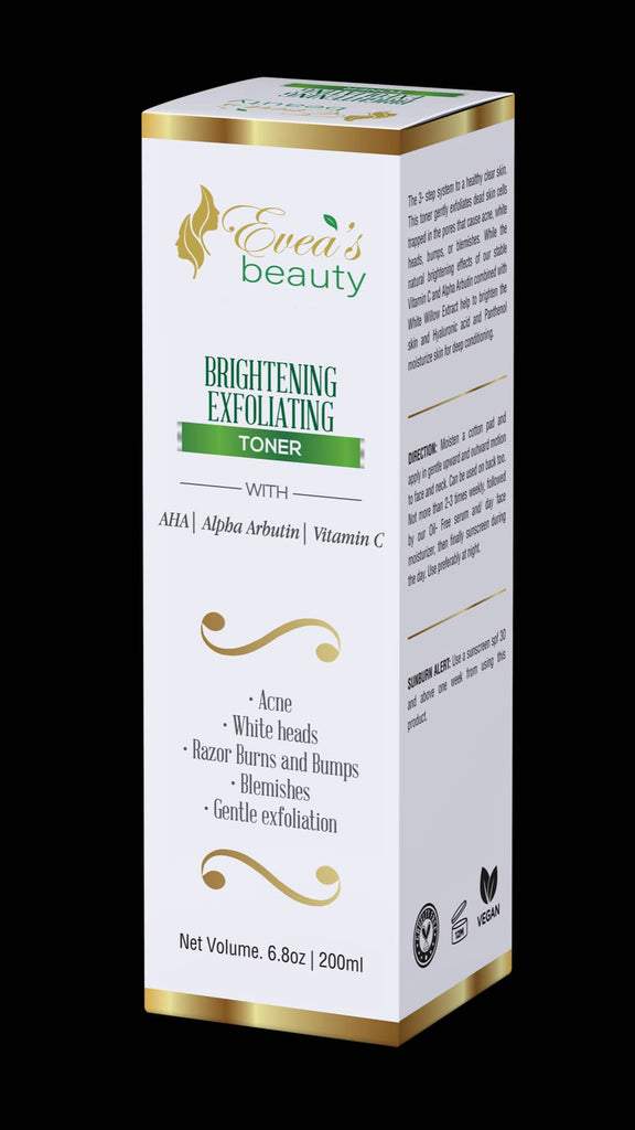 Brightening Exfoliating Toner - www.eveasbeauty.com